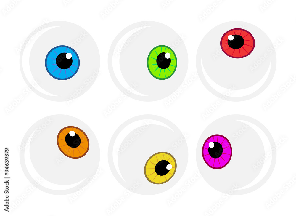 Blue Eyeball Clipart Halloween