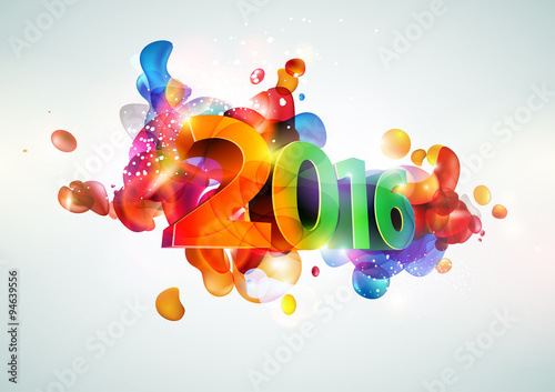 New year 2016