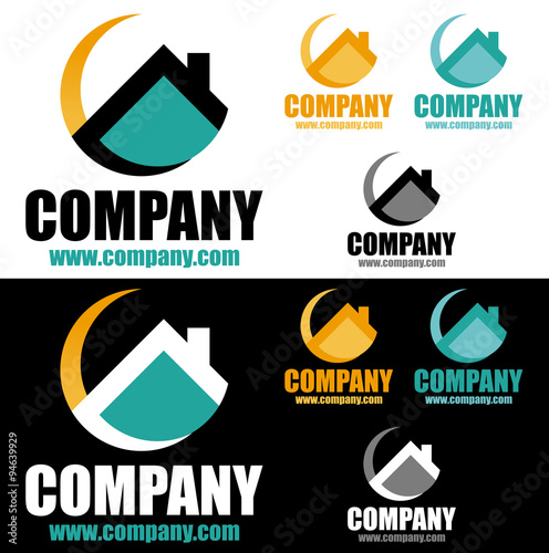 logo maison construction