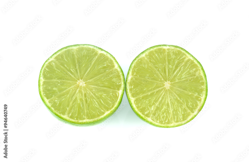 lime isolated on white background lime isolated on white background