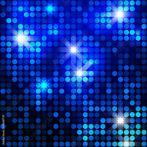 Blue sparkle glitter background.