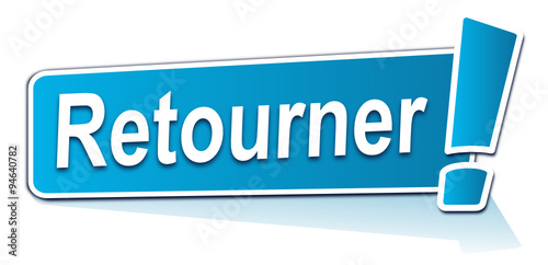 retourner sur étiquette bleue