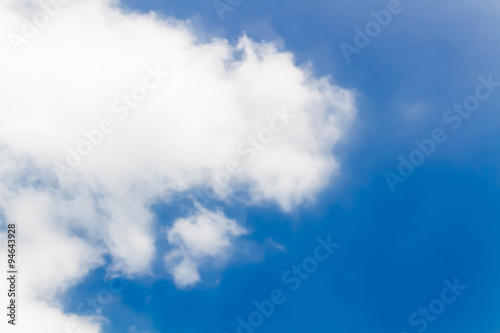 Group of cloud and  blue sky on day time for background