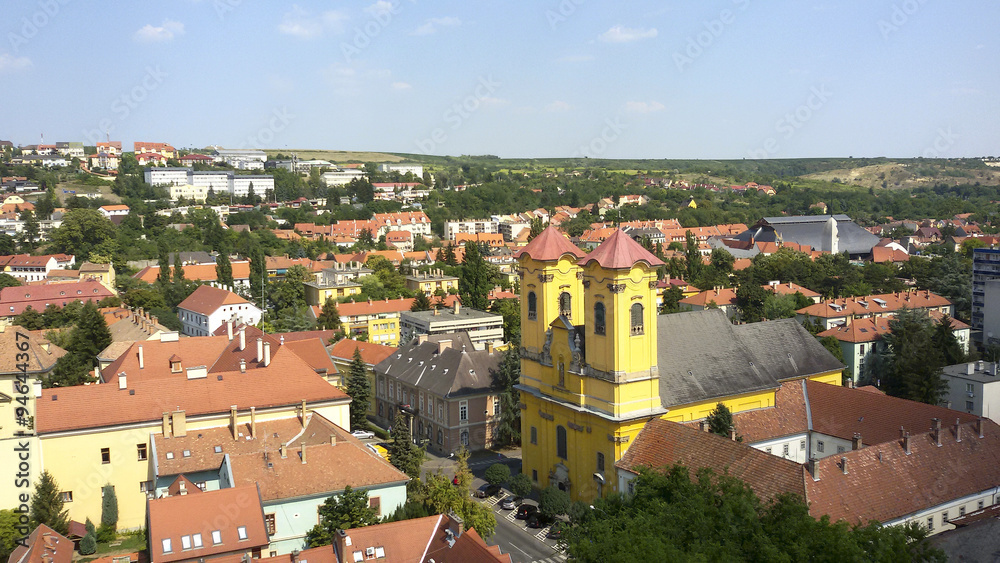 Eger, Węgry - punkt widokowy