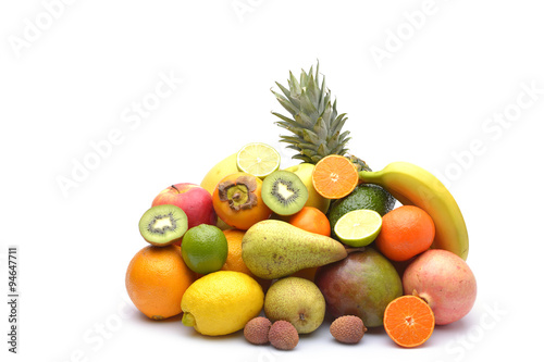 Fototapeta Naklejka Na Ścianę i Meble -  Assortment of exotic fruits