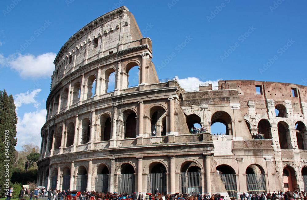 Rome, le Colisée, Italie