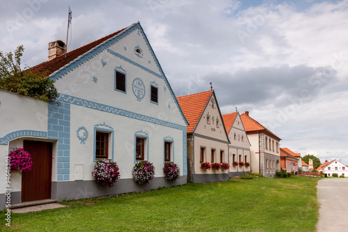 Fotografia Czech Republic - UNESCO village Holasovice in South Bohemia