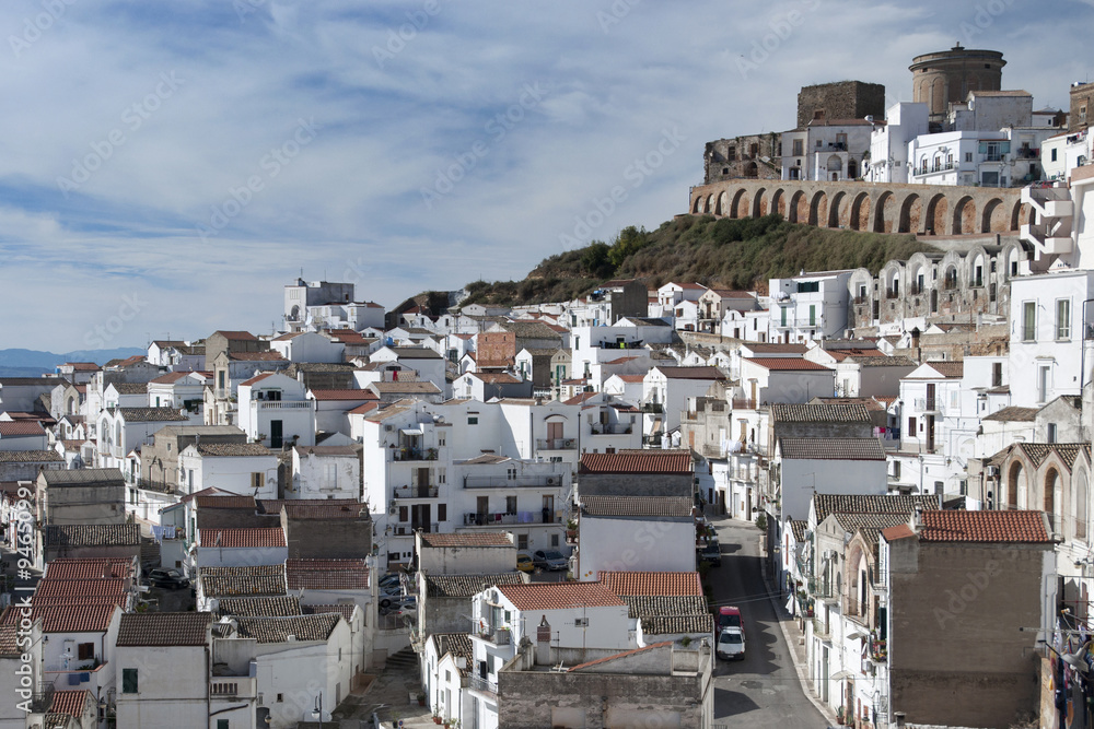 Ancient village of Pisticci, south of Italy Ancient village of Pisticci, south of Italy