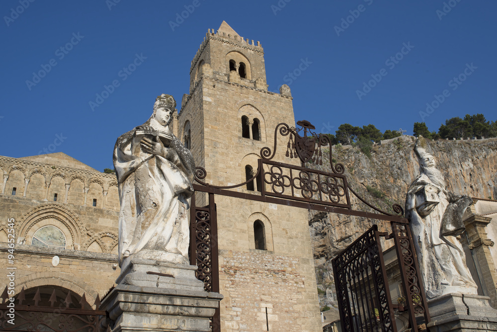 Cathedral Basilica of Cefalu, Sicily. Italy.