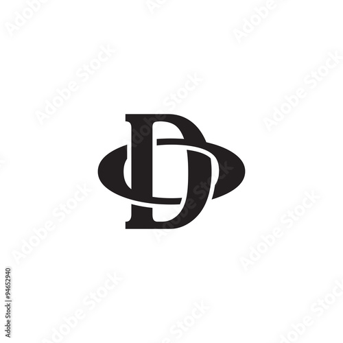 Letter O and D monogram logo