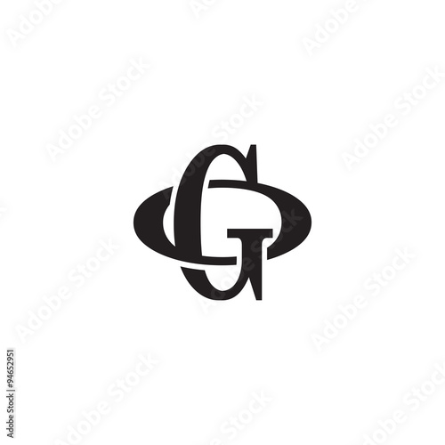 Letter O and G monogram logo