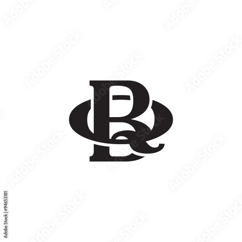 Letter Q and B monogram logo
