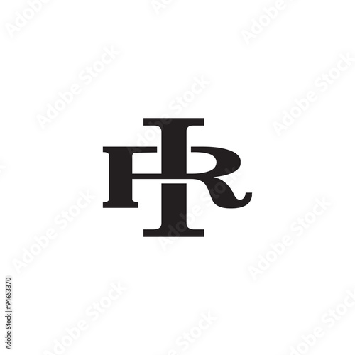 Letter R and I monogram logo
