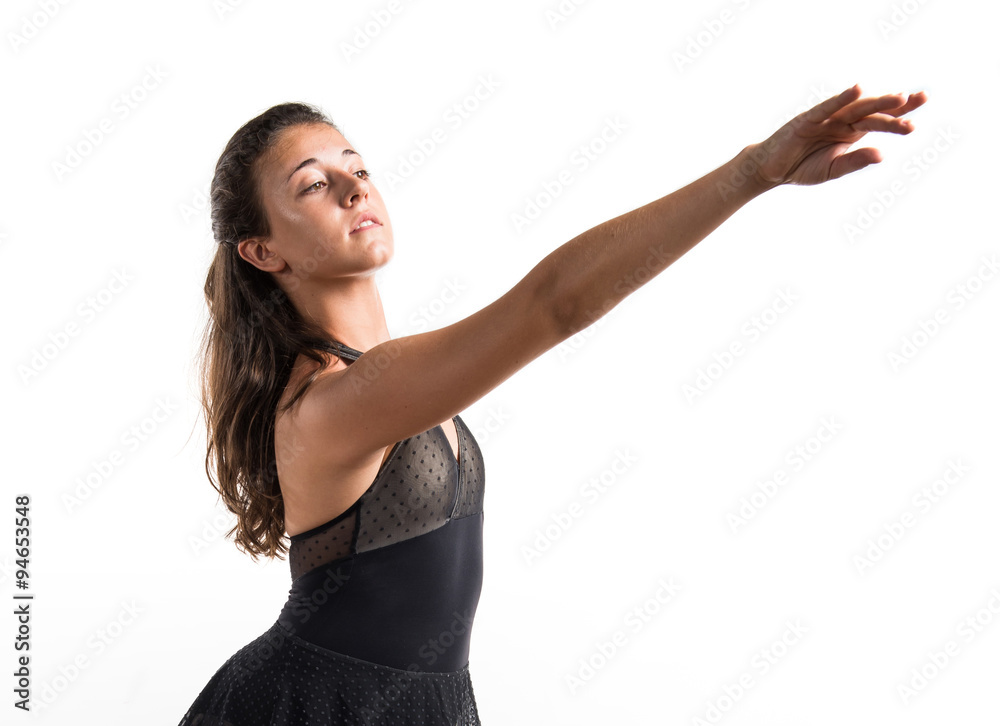 Teenager ballet dancer Teenager ballet dancer
