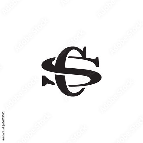 Letter S and C monogram logo