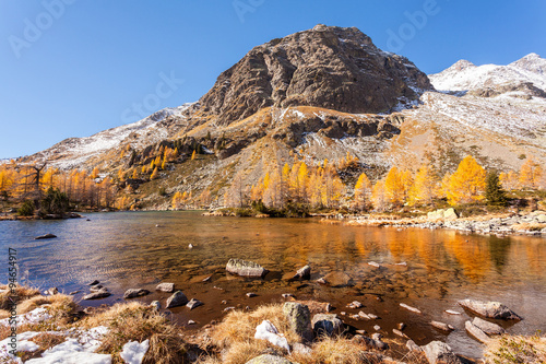 Laghetto delle Acque Sparse 2022 s.l.m. - Val Grosina - Italy  photo