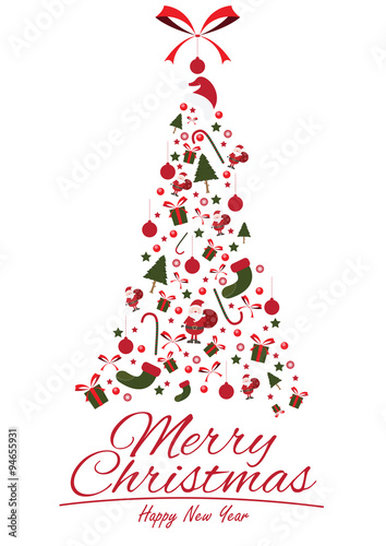 merry chrismas season greeting, holiday and family, xmas tree, gift card, vector design, pattern, god bless you, happy new year celebration