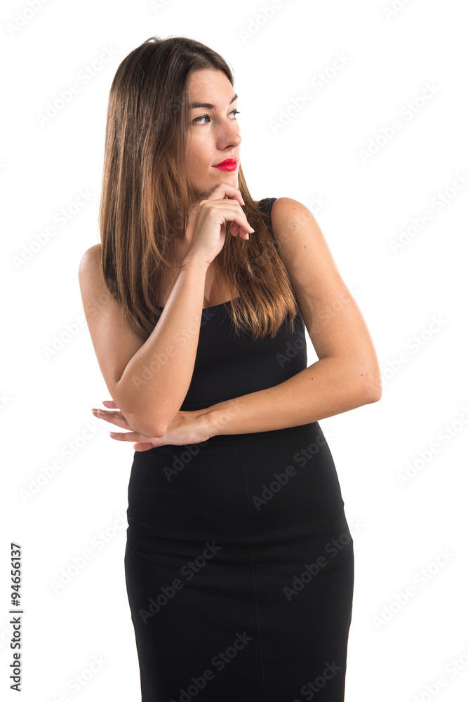 Girl thinking