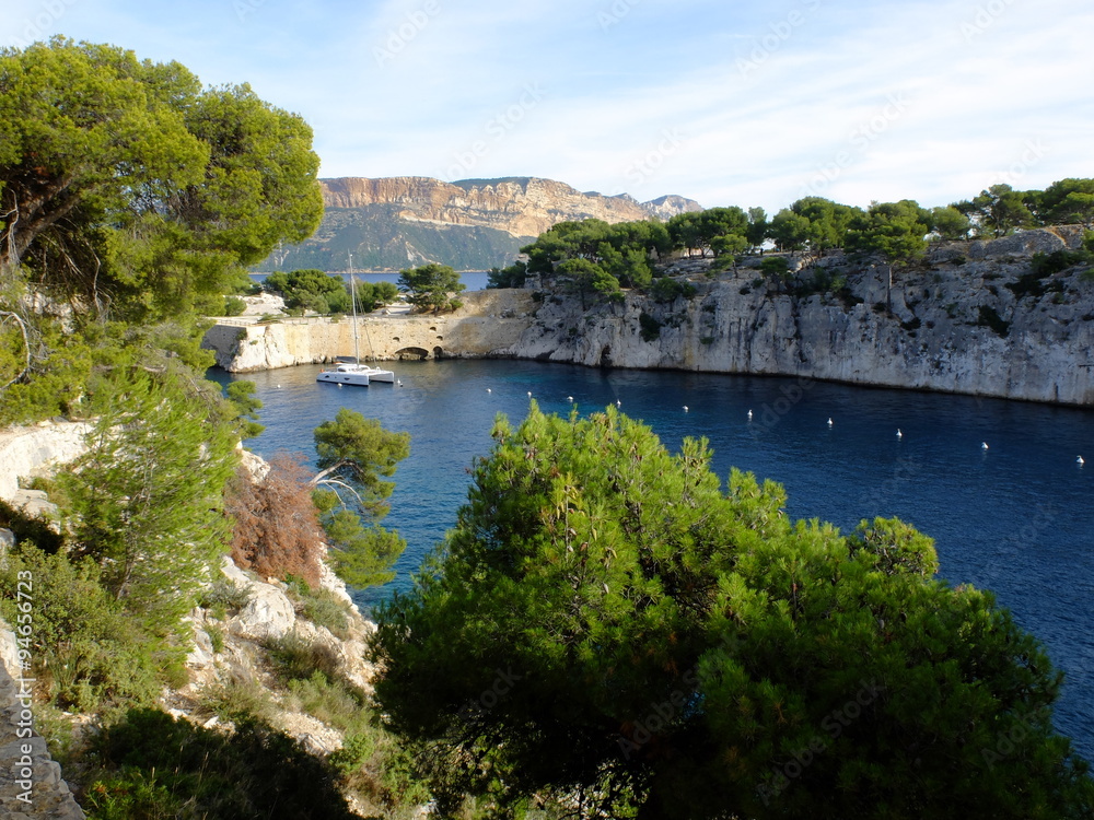 Fototapeta premium De Cassis à La Ciotat en passant par Ceyreste