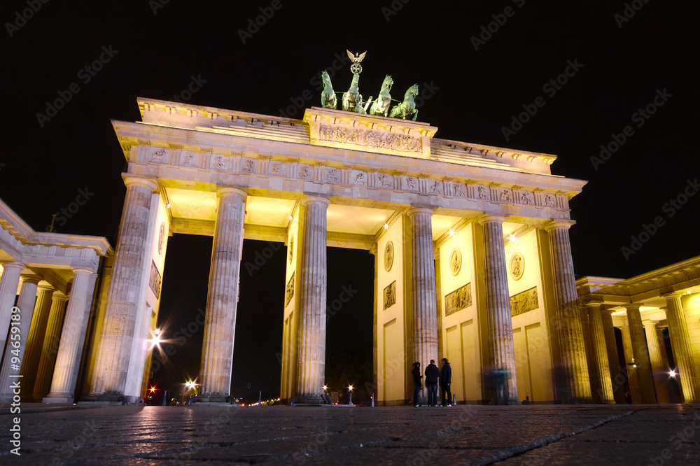 Obraz premium Brandenburg gate in Berlin, Germany