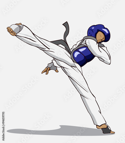 Taekwondo. Martial art