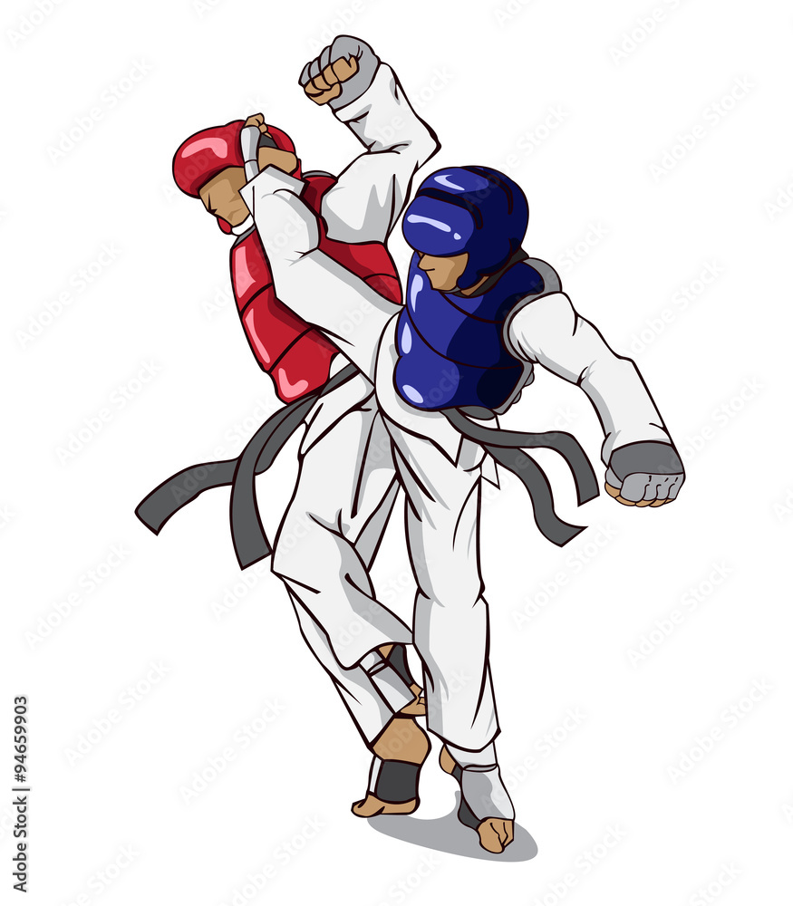 Taekwondo. Martial art