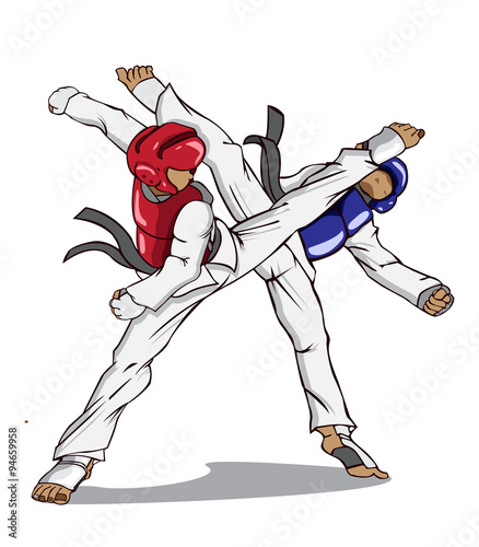 Taekwondo. Martial art