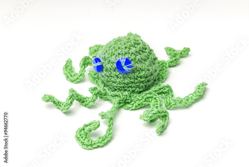 Obraz na płótnie hand made wool octopus w salonie