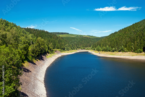 Bucht des Okerstausees im Harz