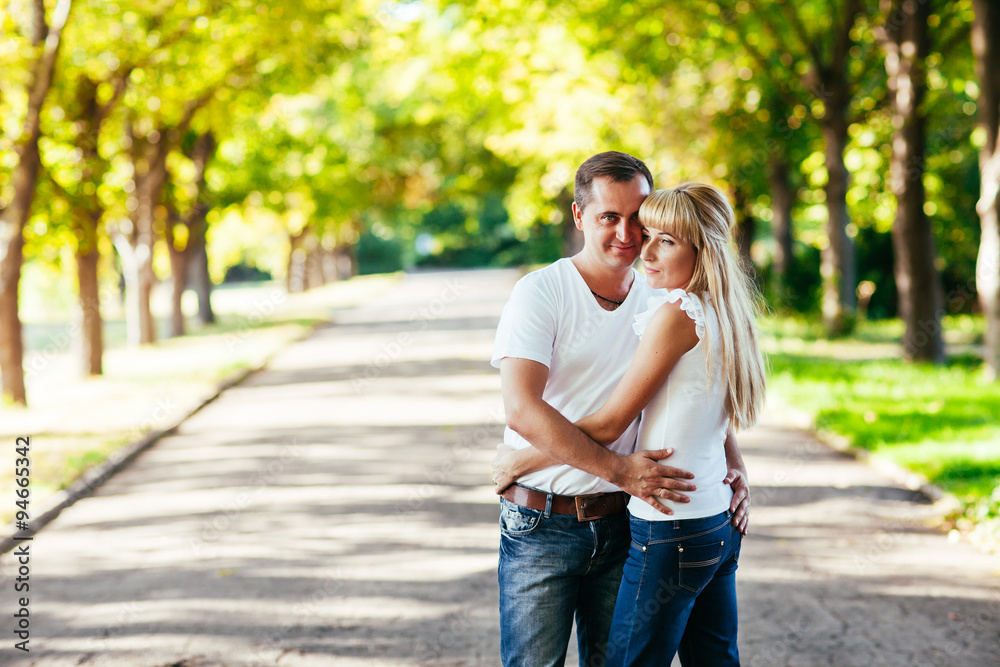 Happy Smiling Couple in love Happy Smiling Couple in love