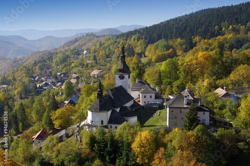 Panorama in Spania dolina resort, Slovakia 