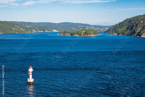 Leuchtturm im Oslofjord © Rico Ködder