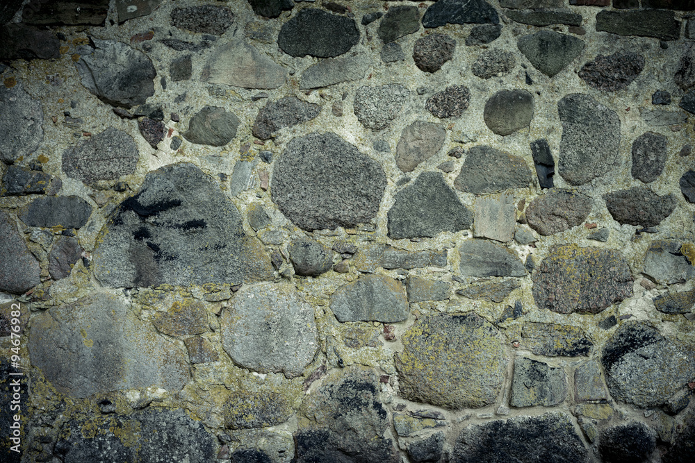 Empty old stone wall background Empty old stone wall background