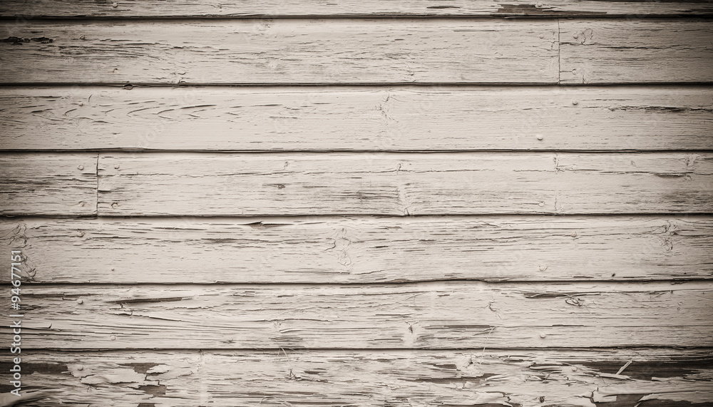 Naklejka premium Empty wooden wall background