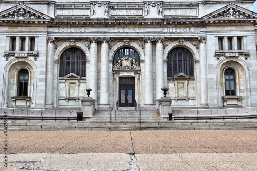 Public library in Washington DC