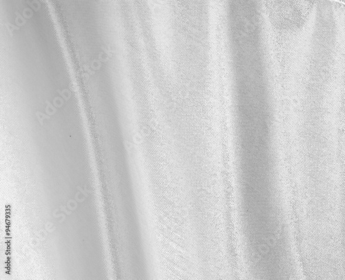Silver fabric background