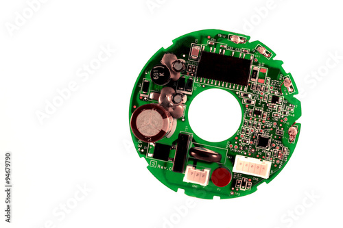 round printed circuit board