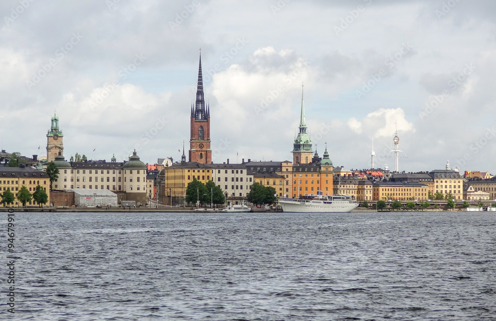 Stockholm city view