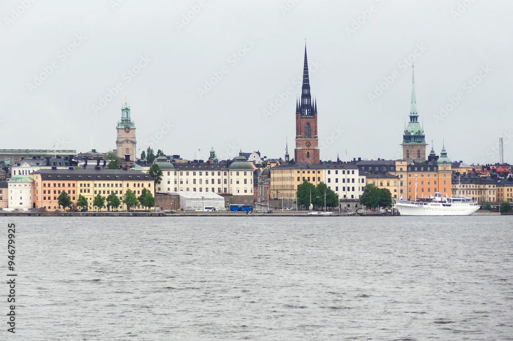 Fototapeta premium Stockholm city view
