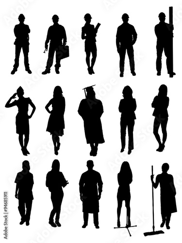 Collection Of Various Professional People