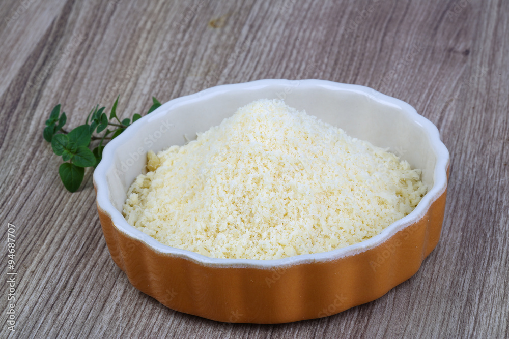 Shredded parmesan