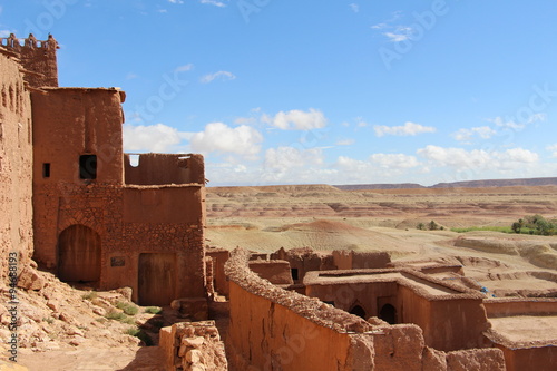 View of Ait Ben Haddou Kasbah. Ourzazate. Morocco © Trazos sobre Papel