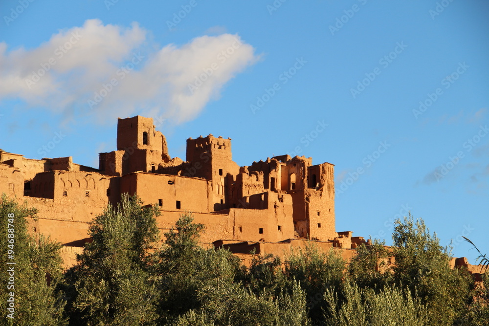 View of Ait Ben Haddou. Ourzazate. Morocco