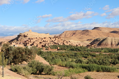 View of Ait Ben Haddou. Ourzazate. Morocco © Trazos sobre Papel