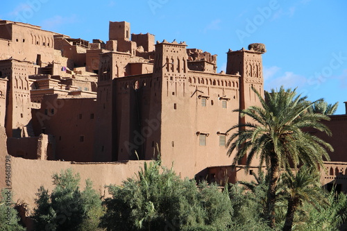 View of Ait Ben Haddou. Ourzazate. Morocco photo