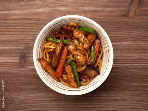 Photography Chinese Noodles for Wok