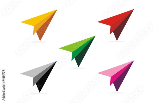 paper plane (variant color)