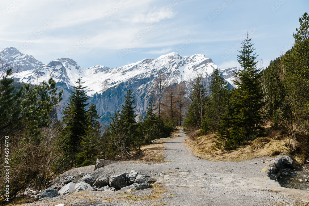 Fototapeta premium Oeschinensee, Kandersteg, Switzerland.