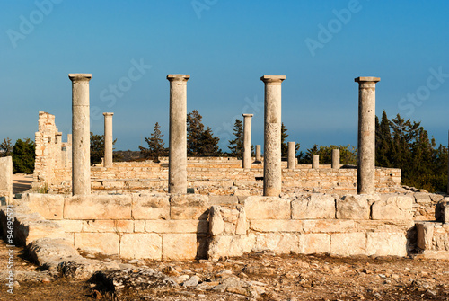 Ruins of ancient Kourion. Limassol. Cyprus photo