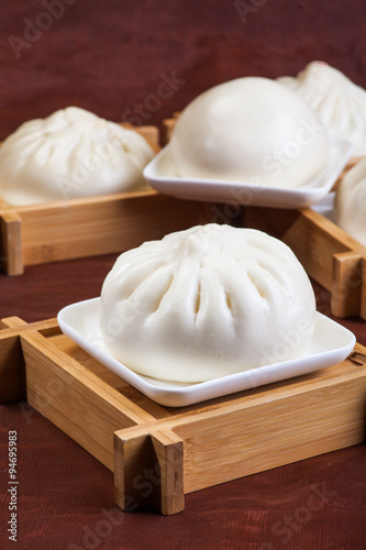 Chinese food, steamed buns